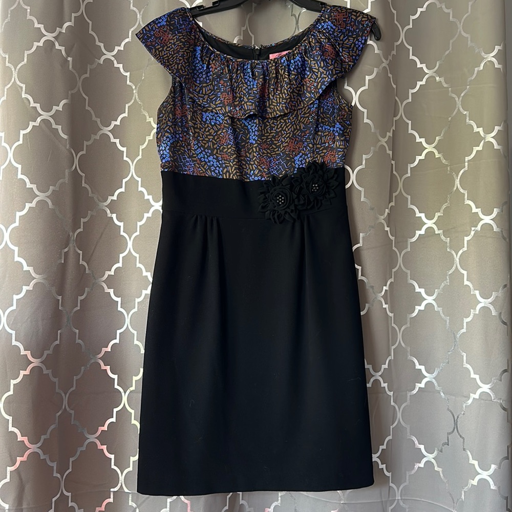Eliza J silk bodice dress
